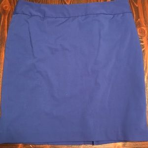 Blue Pencil Skirt